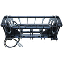 Landy Attachments 72'' Extreme Skid Steer Root Grapple Rake Universal Mount-3