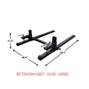 Landy Attachments  4000lb Capacity Clamp on Pallet Forks for Tractor Skid Steer Loader-2