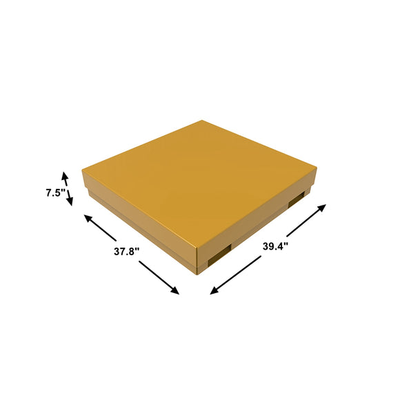 Landy Attachments Forklift Safety Cage 36"x36" Heavy Duty Forklift Man Basket 1150lbs Capacity Forklift Work Platform