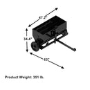 Landy Attachments Salt and Sand Spreader with 3 Point Cat 1/2 T-SPR250-2