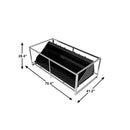 Landy Attachments 72" Skid Steer All Season Clean-Up Bucket Attachment, Heavy Duty Smooth Bucket Quick Attach, Universal Mount-6