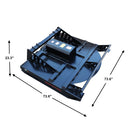 Landy Attachments 72" Skid Steer Hydraulic Heavy Duty Brush Mower Cutter-6