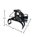 Landy Attachments Skid Steer Log Grapple Attachment, Fits Universal Skid Steer Quick Attach-4