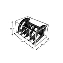 Landy Attachments 72'' Extreme Skid Steer Root Grapple Rake Universal Mount-7