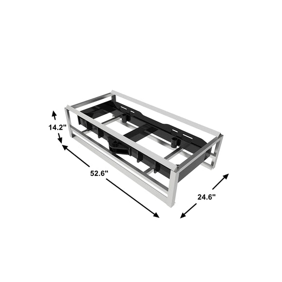 Landy Attachments 49'' Hay Spear Skid Steer Quick Tach