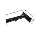 Landy Attachments 25 Tonne Heavy Duty Inverted Log Splitter for Skid Steer Attachments-2