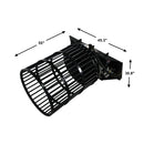 Landy Attachments Skid Steer Rotary Rock Picker Attachment 30" Diameter Drum Model, 55" Barrel Depth, Universal Mount-2