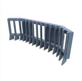 Landy Attachments 71" Push Stick Rake Skid Steer Quich Attach