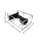 Landy Attachments Skid Steer Backhoe Digger Bucket with 15" Bucket, Universal Mount Plate-14