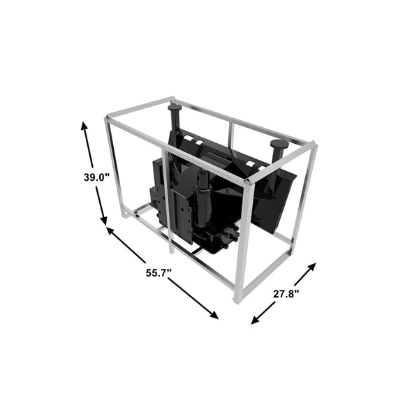 Landy Attachments Vertical Breaking Hammer Style Post Driver-The Pile Driver