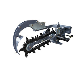 Landy Attachments Mini Track Trencher Attachment with Inner Width 23.6" Quick Attach