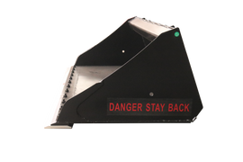 Landy Attachments 72" Skid Steer All Season Clean-Up Bucket Attachment, Heavy Duty Smooth Bucket Quick Attach, Universal Mount - 0