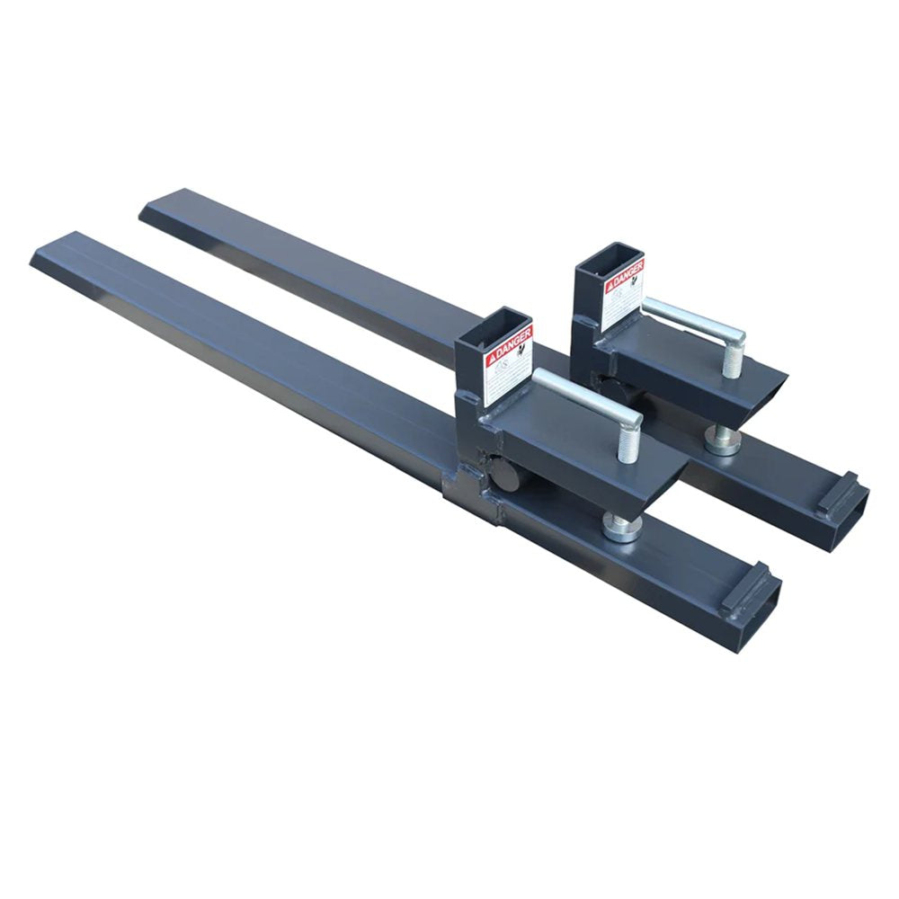 Landy Attachments 60" Clamp on Pallet Forks for Tractor Skid Steer Loader