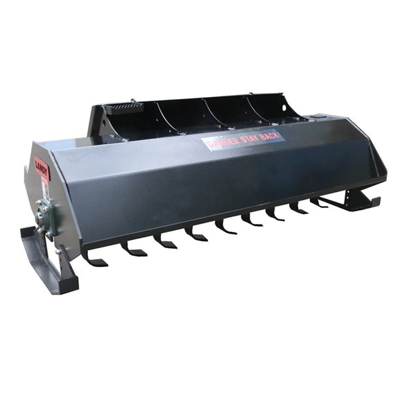 Landy Attachments 72" Skid Steer Bi-Directional Driven Rotary Tiller Attachment