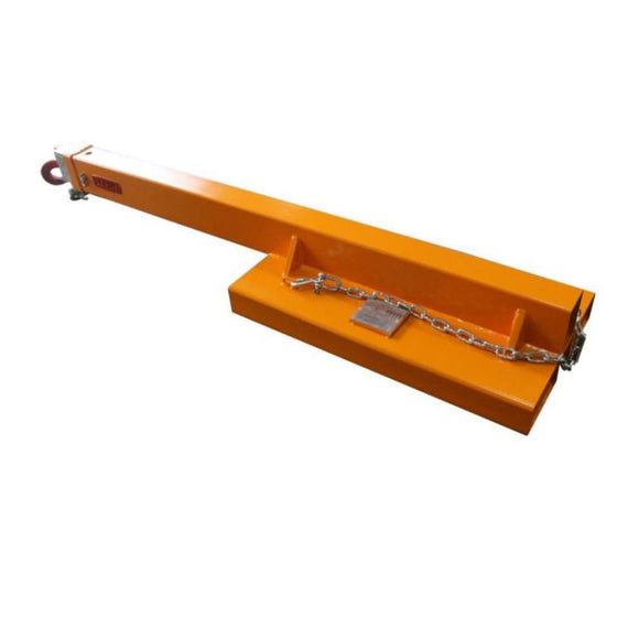 Landy Attachments Forklift Long Mobile Crane Lifting Hoist Jib Boom 9900lb Capacity