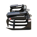 Landy Attachments 72'' Skid Steer Root Rake Grapple Bucket Attachments Front End Loader, Skid Steer Quick Attach Mount-5
