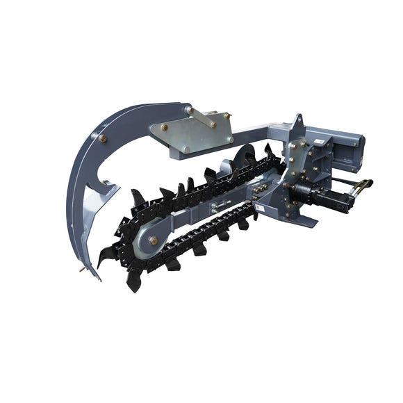 Landy Attachments Mini Track Trencher Attachment with Inner Width 23.6" Quick Attach