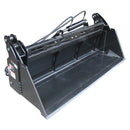 Landy Attachments Tilting Skid Steer Attachments 72" 4IN1 Combo Bucket with Cutting Edge Quick Attach, Universal Mount-3