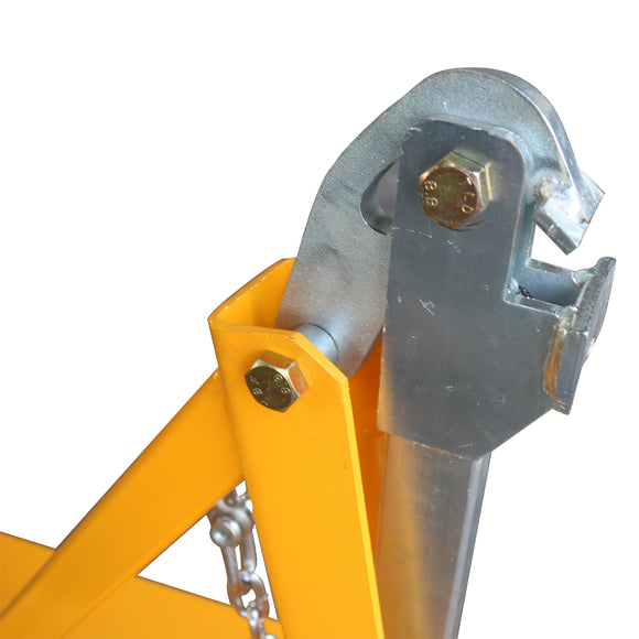 Landy Attachments 1500KG Working Load Parrot Beak Single Drum Lifter