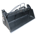 Landy Attachments Tilting Skid Steer Attachments 68" 4IN1 Combo Bucket with Cutting Edge Quick Attach, Universal Mount-4