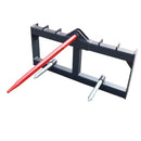 Landy Attachments 49'' Hay Spear Skid Steer Quick Tach-4