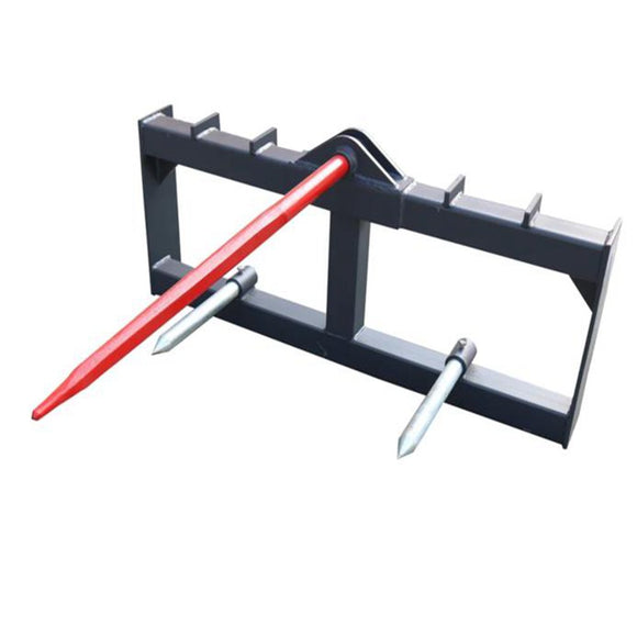 Landy Attachments 49'' Hay Spear Skid Steer Quick Tach