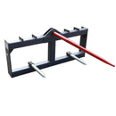 Landy Attachments 49'' Hay Spear Skid Steer Quick Tach-3