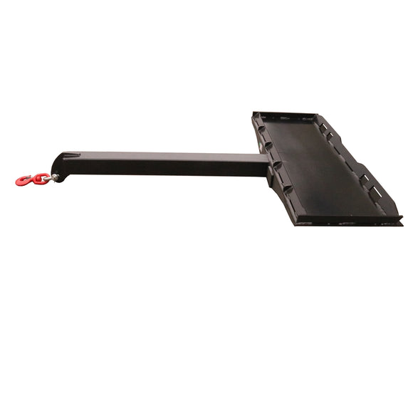 Landy Attachments Skid Steer Crane Jib, Universal Skid Steer Style Quick Tach System