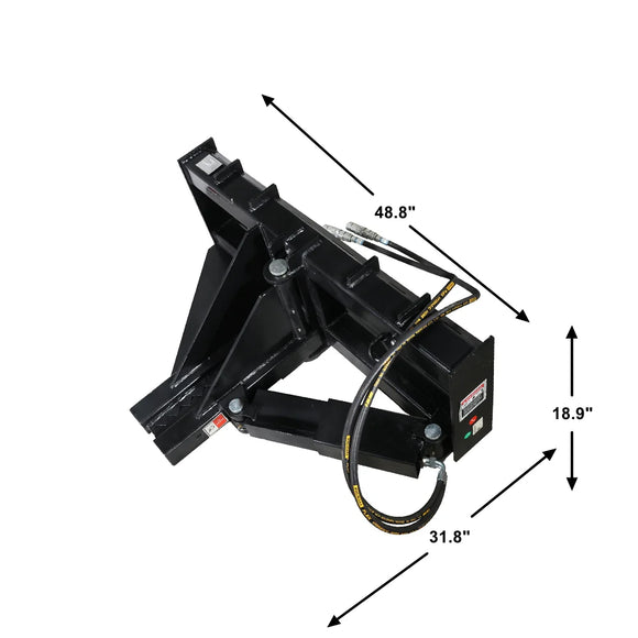 Heavy Duty Tree Fence Post Puller for Skid Steer Attachment Universal Landsape Tool