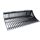 Landy Attachments 72" Skid Steer Skeleton Rock Bucket with Reinforced Front Cutting Edge and High Grade Flat Bar-2