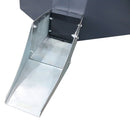 Landy Attachments Skid Steer 1/2 Yard Cement and Concrete Bucket with Spout, Universal Quick Tach Mount Plate-5