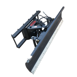 Landy Attachments 72" Light-Duty Pusher Snow Plow Dozer Blade Combo Attachment