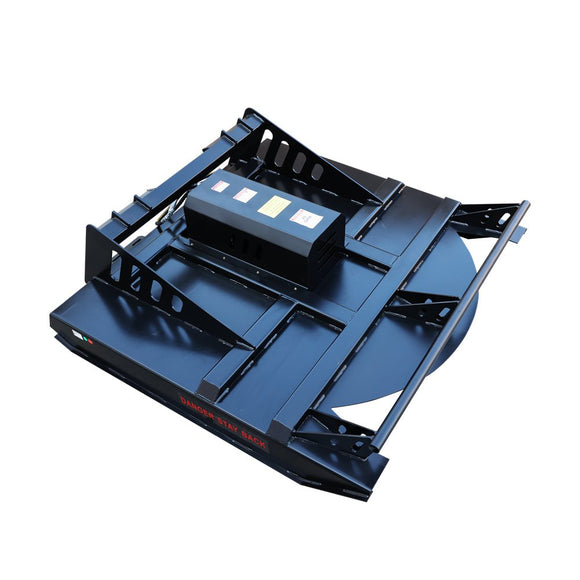 Landy Attachments 72" Skid Steer Hydraulic Heavy Duty Brush Mower Cutter