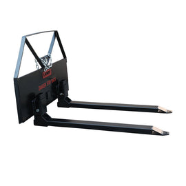 Landy Attachments 48" Economy Pallet Fork Universal Skid Steer Quick Tach