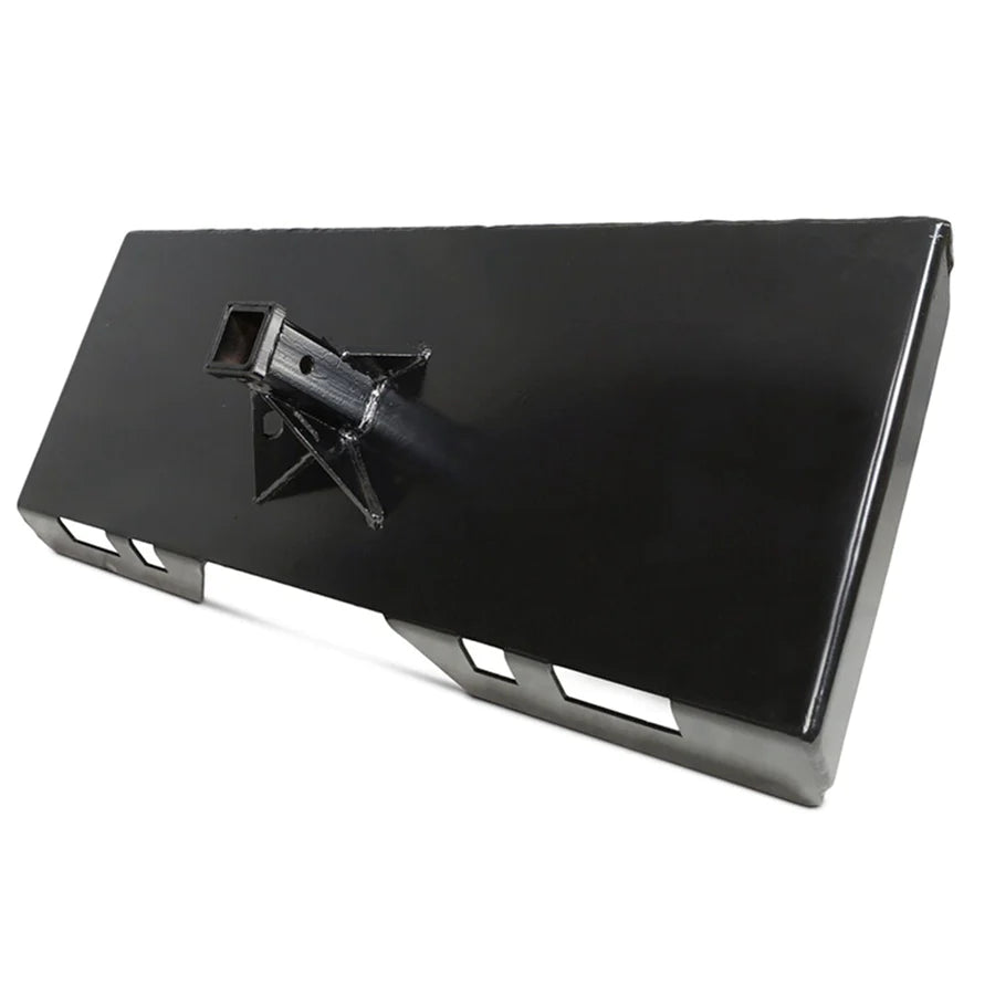 Landy Attachments Skid Steer Trailer Receiver Mount Plate Hitch