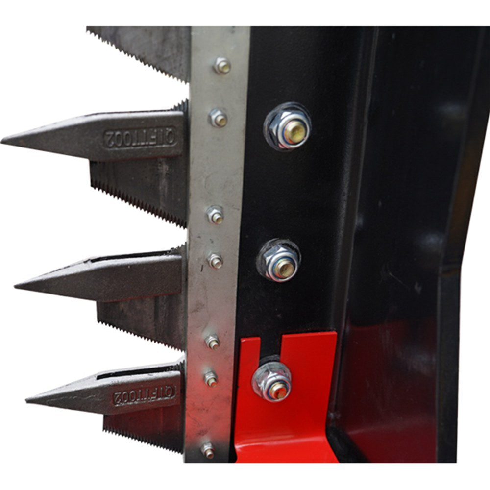 Skid Steer Front End Wheel Loader Sickle Bar Mower Attachment Hydraulic Hedge Trimmer and Lawn Mower for Gardening