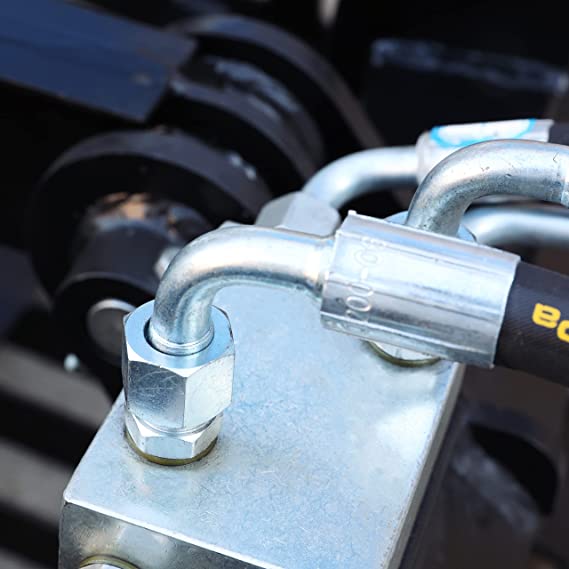 Landy Attachments 72" Light Duty Rock Grapple Bucket with Teeth for Skid Steer Attachment Quick Attach