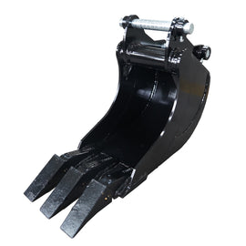 10" Backhoe Bucket for Skid Steer Backhoe Digger Bucket Attachment