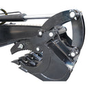 Landy Attachments Skid Steer Backhoe Digger Bucket with 15" Bucket, Universal Mount Plate-10