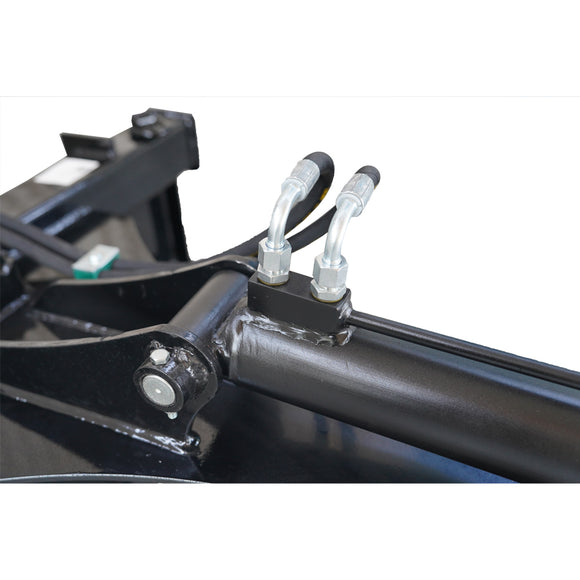 Landy Attachments Skid Steer Backhoe Digger Bucket with 15" Bucket, Universal Mount Plate