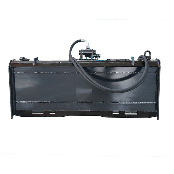 Landy Attachments Skid Steer Backhoe Digger Bucket with 15" Bucket, Universal Mount Plate