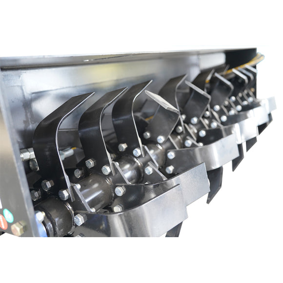 Landy Attachments 72" Skid Steer Soil Cultivator Light Duty Hydraulic Roto Tiller