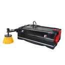 Landy Attachments 72" Skid Steer Pick up Box Broom Sweeper with Edge Brush-1