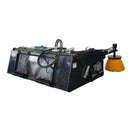 Landy Attachments 72" Skid Steer Pick up Box Broom Sweeper with Edge Brush-6