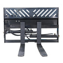 Landy Attachments Skid Steer Hydraulic Positioning Pallet Forks 2000kg Load Capacity-4