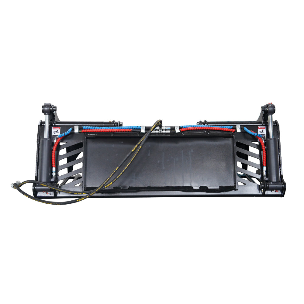 Landy Attachments 82" Rod Rock Grapple Bucket for Skid Steer Attachment Quick Attach