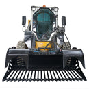 Landy Attachments 82" Rod Rock Grapple Bucket for Skid Steer Attachment Quick Attach-11