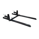 Landy Attachments  4000lb Capacity Clamp on Pallet Forks for Tractor Skid Steer Loader-1