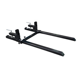 Landy Attachments  4000lb Capacity Clamp on Pallet Forks for Tractor Skid Steer Loader