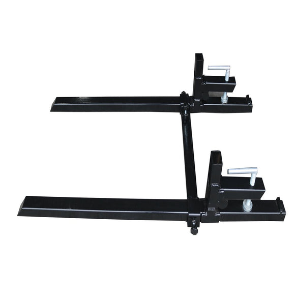 Landy Attachments  4000lb Capacity Clamp on Pallet Forks for Tractor Skid Steer Loader